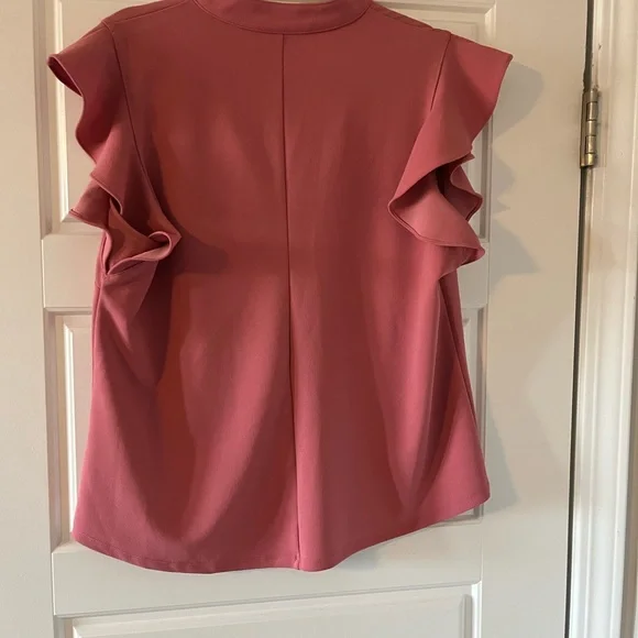 Pink Ruffled Blouse - Picture 2 of 2